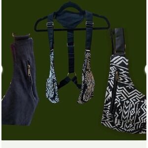 Exotic Dancewear/ Rave/ Festival Outfit Size One Size Secured Six Pockets